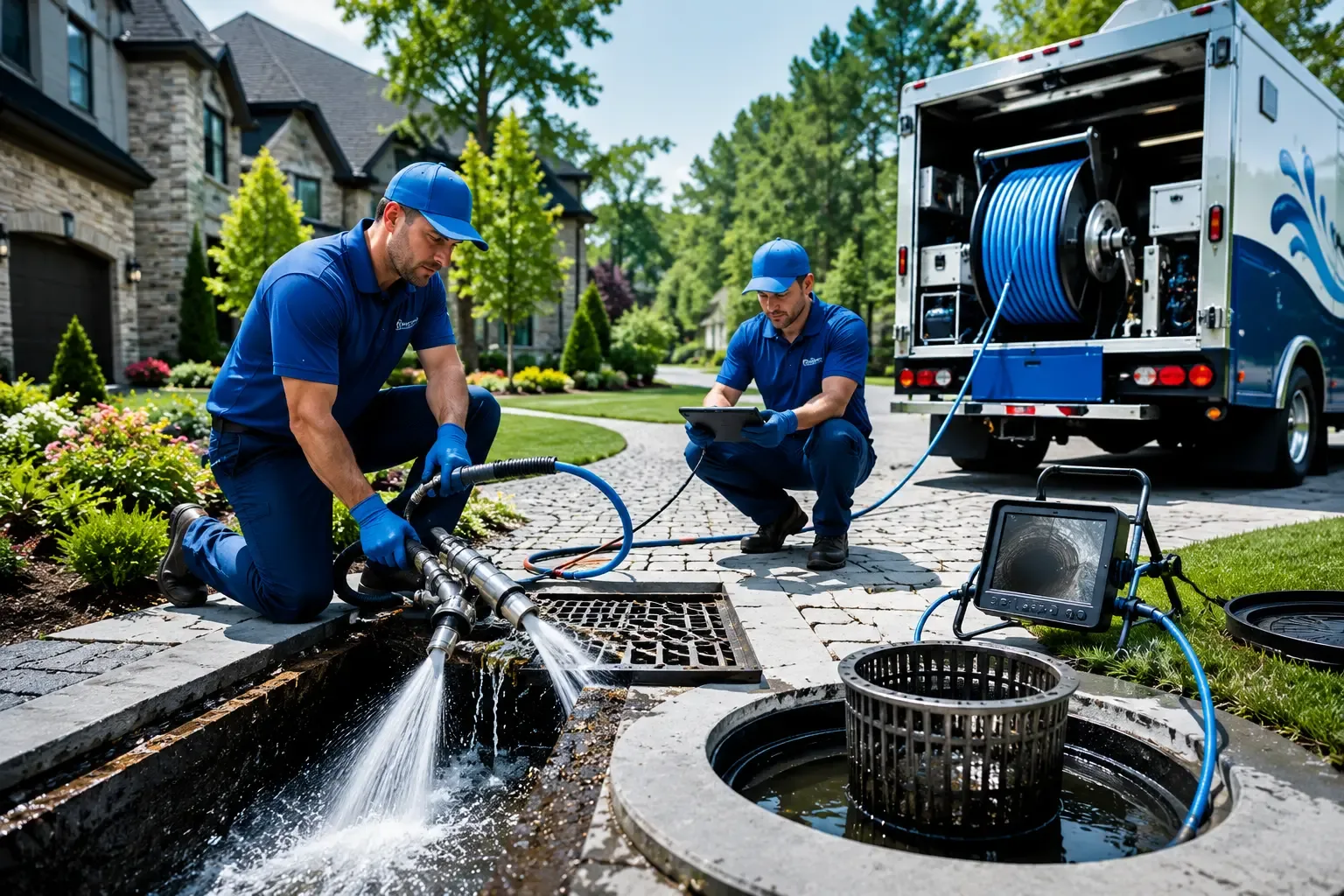 Local outdoor drain cleaning professionals in Peru, VT